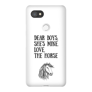 *DEAR BOYS* Cell Phone Case (All Cell Sizes Available) - Luxury Meets Protection