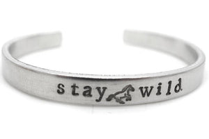 Special Horse Bracelet - Stay Wild - The Perfect Gift & Stocking Stuffer!